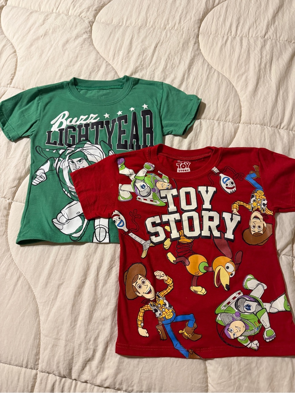 Toy Story Kids Tee Bundle - Buzz Lightyear & Classic Characters, 4T